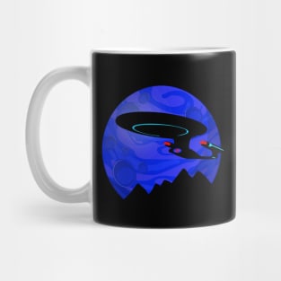 Enterprise D Planetfall Mug